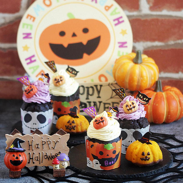* ハロウィン ♡ カップケーキ♪