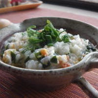 丸美屋＊混ぜ込みわかめ鮭＊で雑炊・・の巻