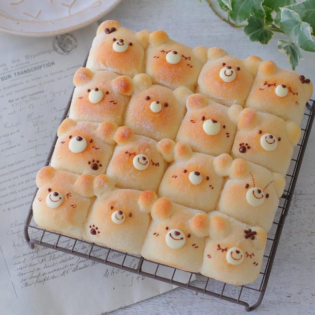 カワイコちゃんなちぎりパン♪