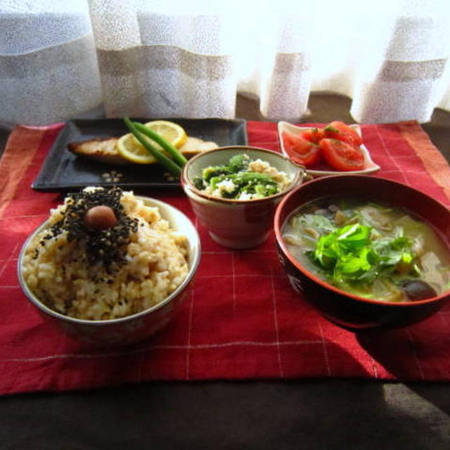 朝ごはん　４月２０日（水）
