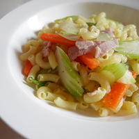 セロリたっぷり爽やかパスタ