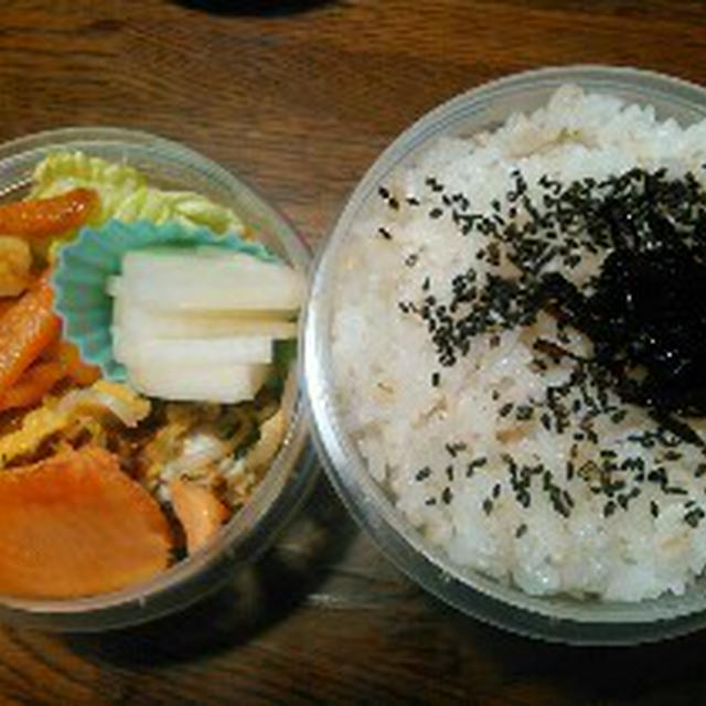 最近のお弁当