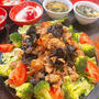 10分で豚肉サラダご飯です！！