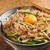 にらもやし焼きうどん
