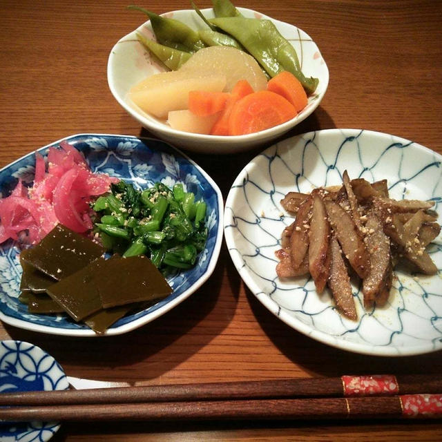 かぶ煮♪かぶ葉漬♡秋日和♪むらさきしきぶ☆