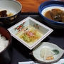 メインはサバの味噌煮