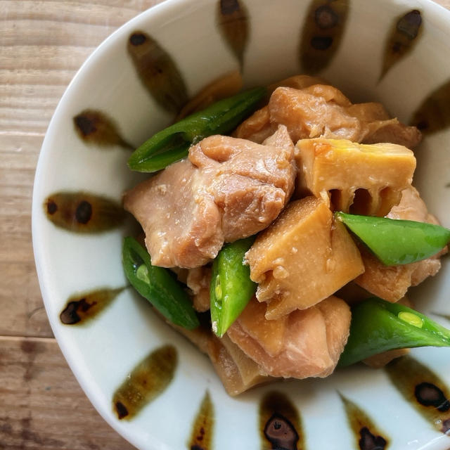 ＊炊飯器deあっという間に完成！筍と鶏の本格煮物＊