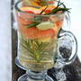 Hot White Sangria with Ginger and Rosemaryジンジャーとローズマリー入りホットサングリア（白）