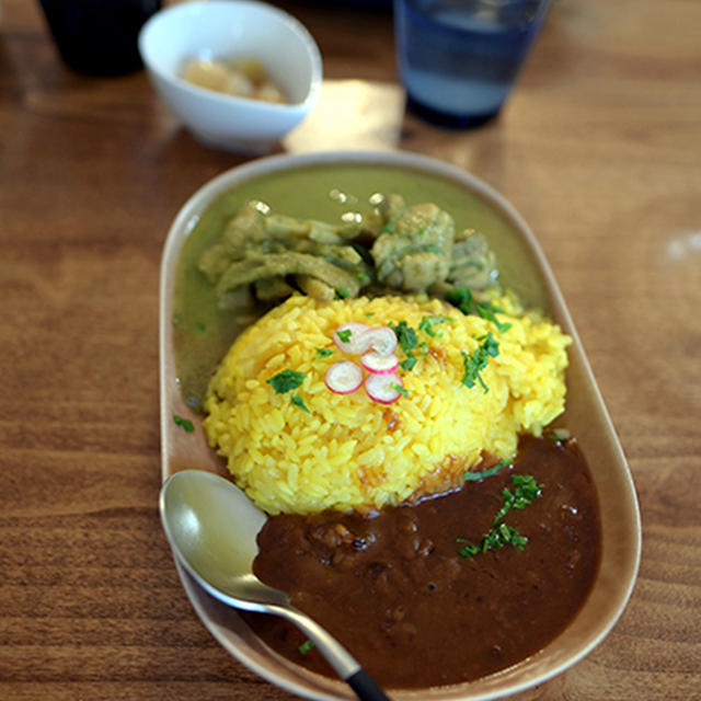 あいがけカレーと季節の悪戯