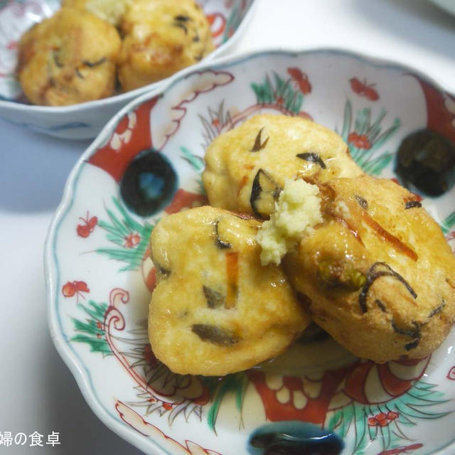 手造りがんもどき・・・旨し！