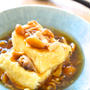 #471　揚げ出し豆腐　梅きのこあん　