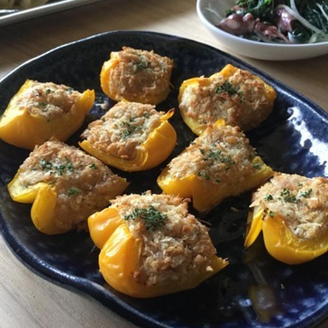Peperoni al forno パプリカのオーブン焼き