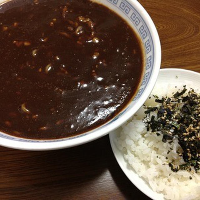 夜やけど「炸醤麺＆ライス」