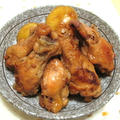 手羽元とじゃがいもの甘辛煮♪