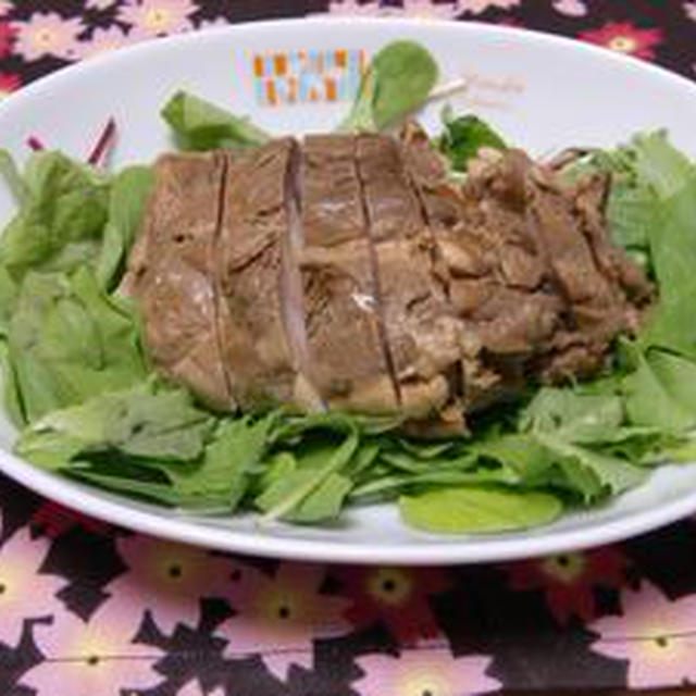 お手軽な中華前菜！！鶏もも肉のスパイス醤油漬け