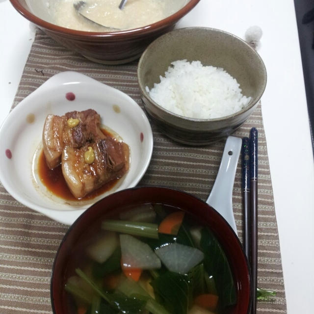 2012/10/20の晩ごはん。