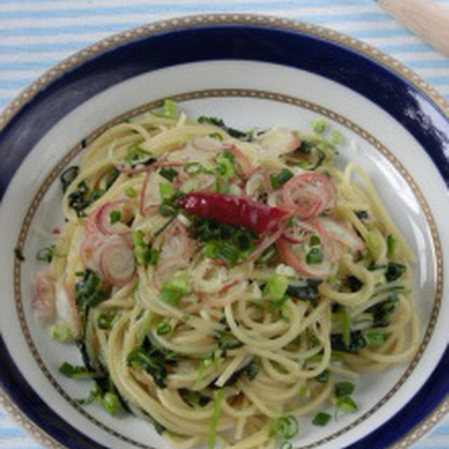これからの暑い季節にオススメパスタ！～薬味たっぷりパスタを作ってみました♪～