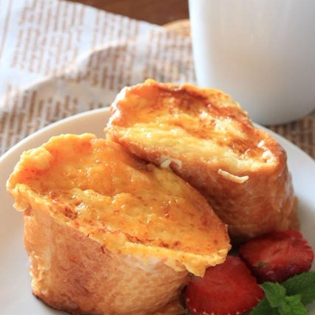 中までフワトロなコツあり☆バター好きの♪簡単本格フレンチトースト