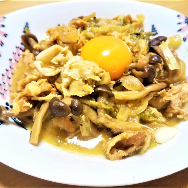 【豚こま肉で作り置き＆アレンジ3種】『白菜と豚肉のガーリック味噌煮』