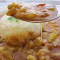 ツナとキャベツの、トマトスープカレー。　＋　翌日は、はふはふグラタンに。 by decoさん