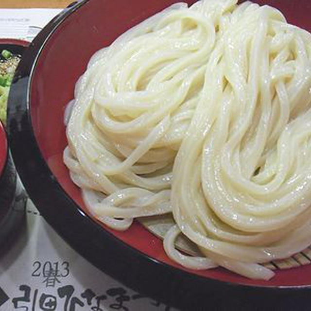 ざるうどん。ひなまつり