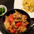 豚とトマトの炒め丼