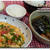 茄子と鶏の甘辛煮♪トマ玉炒め