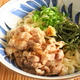 肉盛り冷やしぶっかけうどん