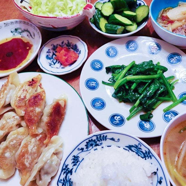 焼き餃子や酸辣湯スープなど