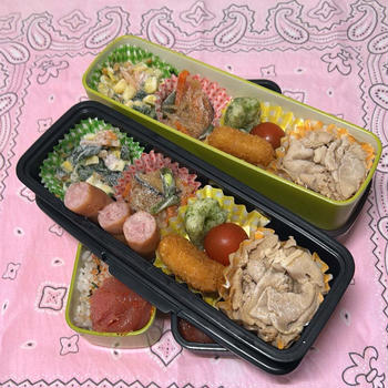 今日のお弁当