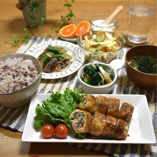 【レシピ】鶏ひじきの甘辛信田巻き✳︎お正月✳︎お弁当✳︎作り置き