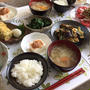 父と母のための朝ごはん。今日はこれから。