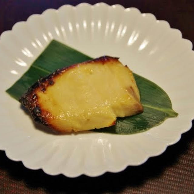 メカジキの西京焼き と 真鯛のかぶら蒸し