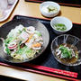 夫のリクエストで”あんかけ焼きそば”の晩ごはん