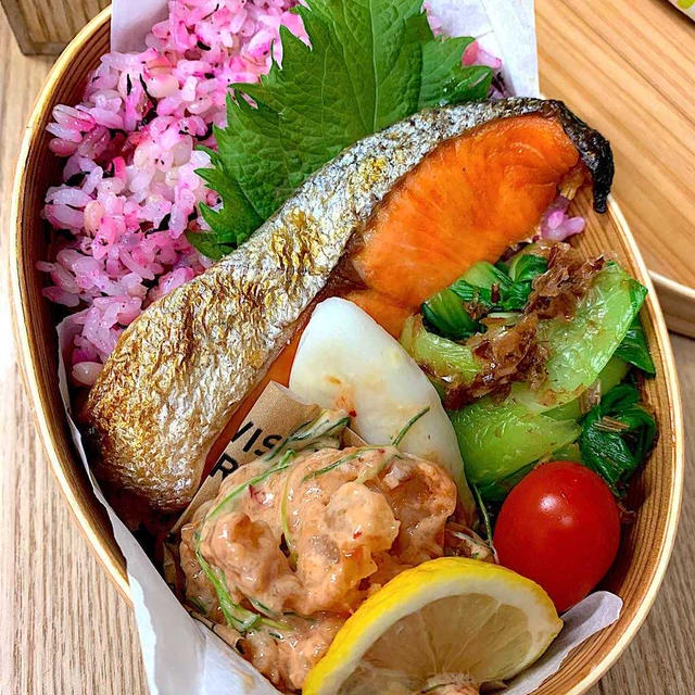 鮭弁当