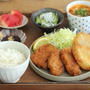 ヒレカツと玉ねぎフライのカツ定食な日