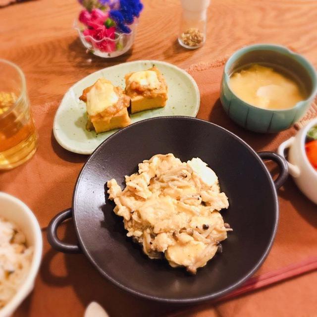 【和田明日香さんのごはん】月曜日は豆腐！豆腐づくしの晩ごはん