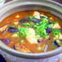 土鍋マーボー豆腐　～揚げナスを加えて