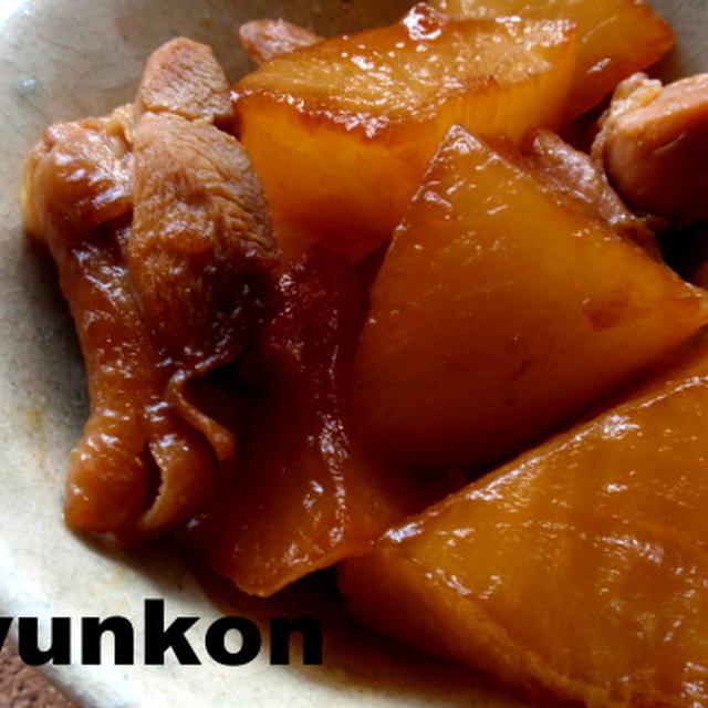 鶏と大根の煮物のおにぎり定食。＜きよことゴキブリ＞