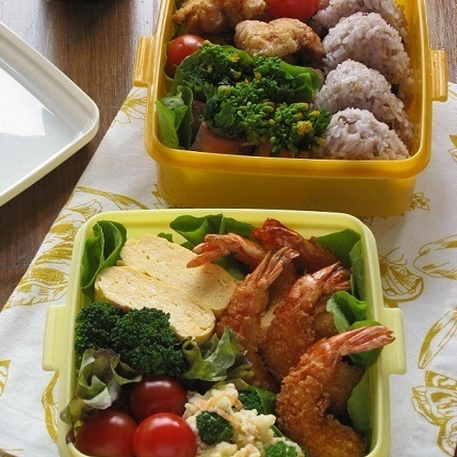 お花見弁当 ＆ キュキュットCLEAR泡スプレーお試しレポ♪