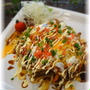 カフェ風★変わり広島風お好み焼きプレートランチ【簡略レシピ画像のみ】