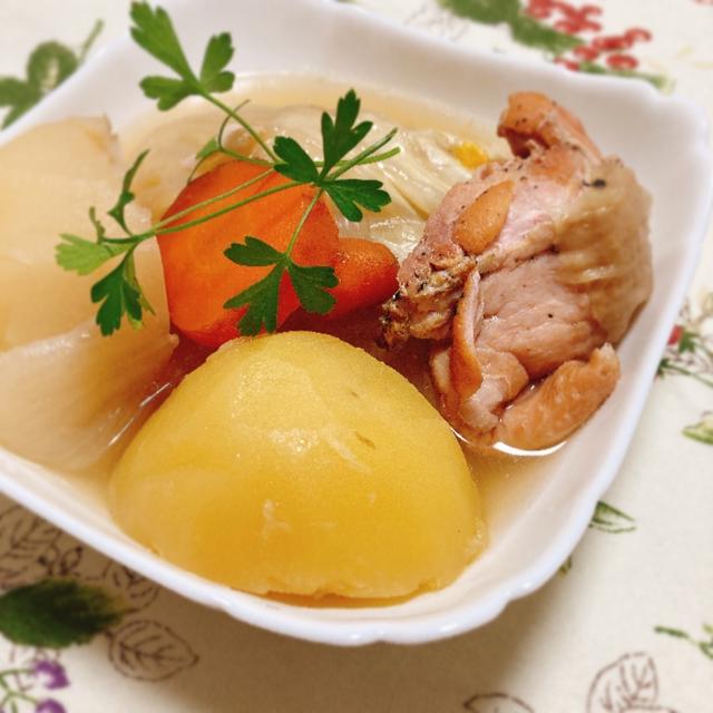 ポトフの夕ご飯