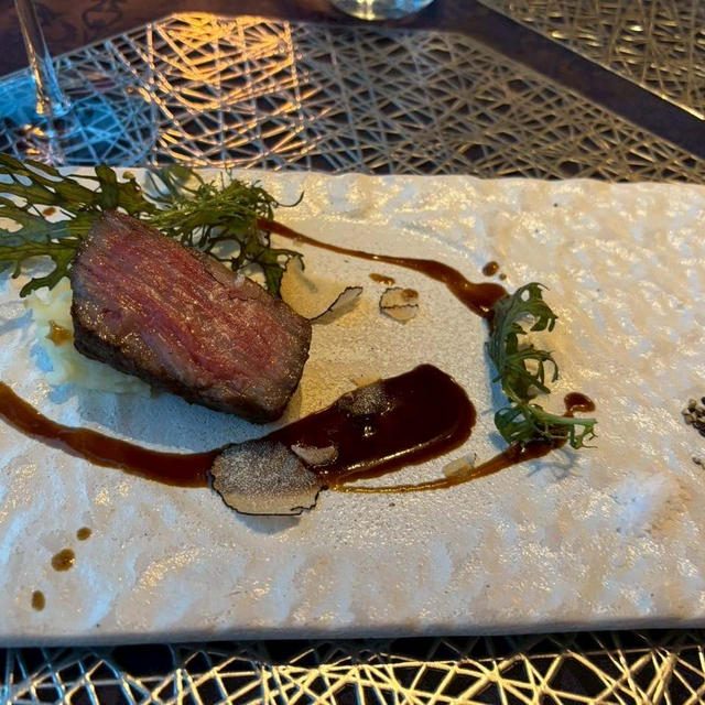 結婚記念日ディナー　久しぶりにイタリアンのコース料理