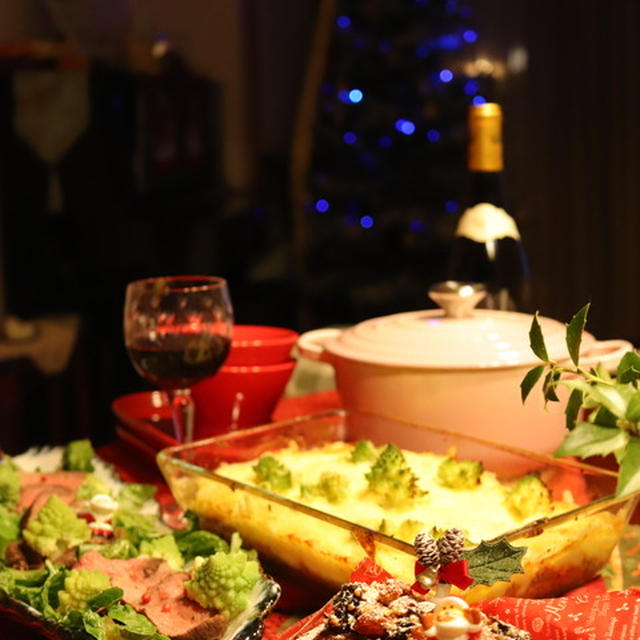 クリスマスの食卓。ちょこっとレシピ。