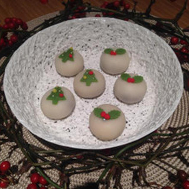 クリスマスの和菓子
