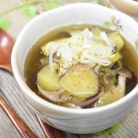 【おおいたクッキングアンバサダー】さつまいもときのこ汁