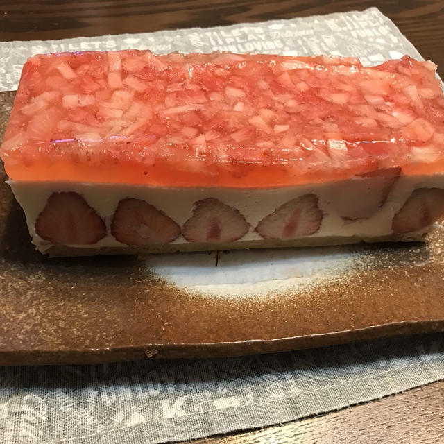 いちごのチーズケーキ
