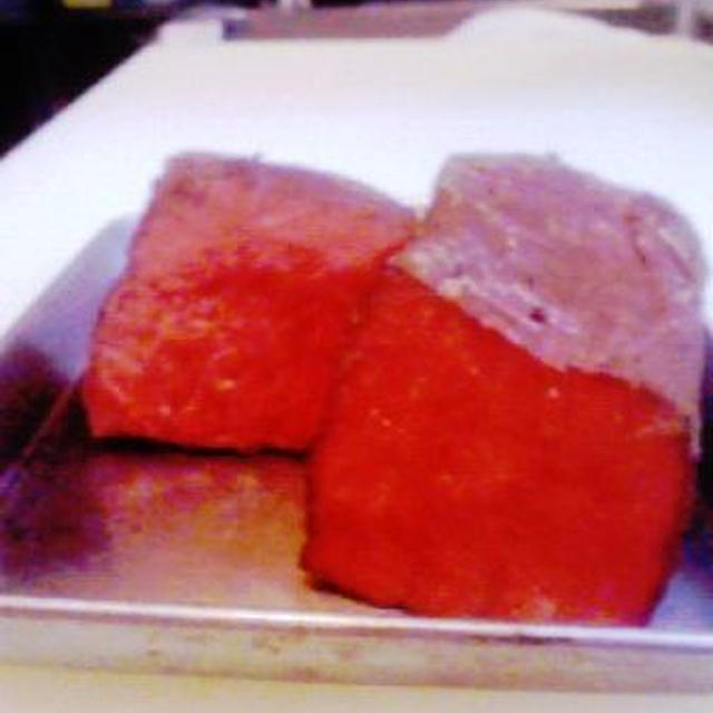 湯銭で作るローストビーフ
