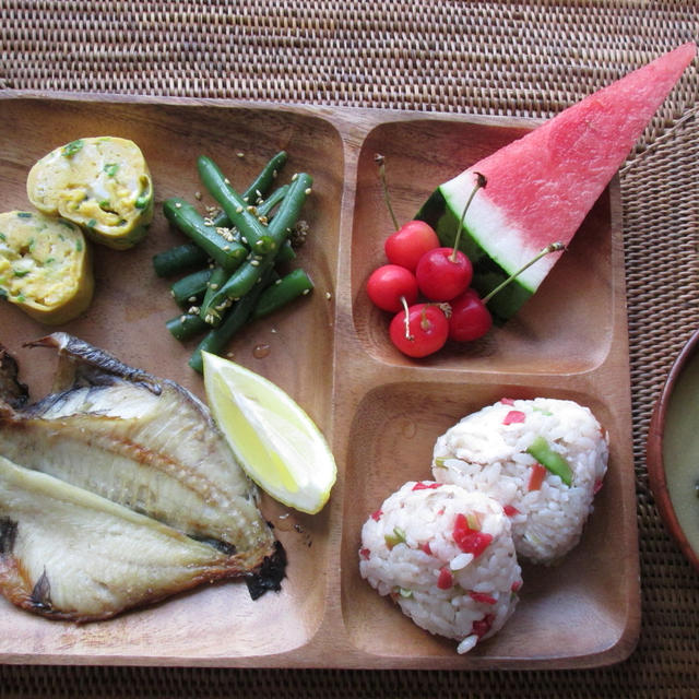 えぼ鯛の塩焼きの朝ごはん By ほしきょんさん レシピブログ 料理ブログのレシピ満載