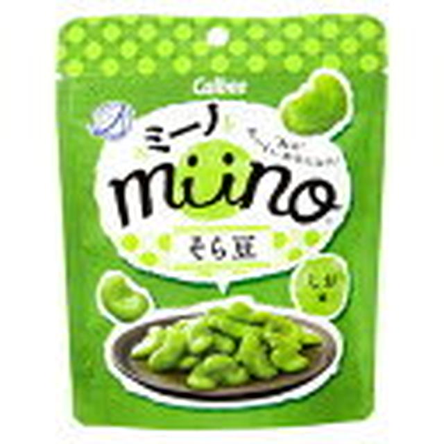 カルビー miino（ミーノ） そら豆しお味 28g×12入